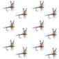 Adams Classic Dry Fly - 1 Dozen Flies Hook Size 20