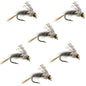 Barrs Baetis Emerger BWO Wet Fly Fishing Flies - 6 Flies Hook Size 14