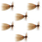 Hornberg Special Streamer or Dry Fly - 6 Flies - Hook Size 10