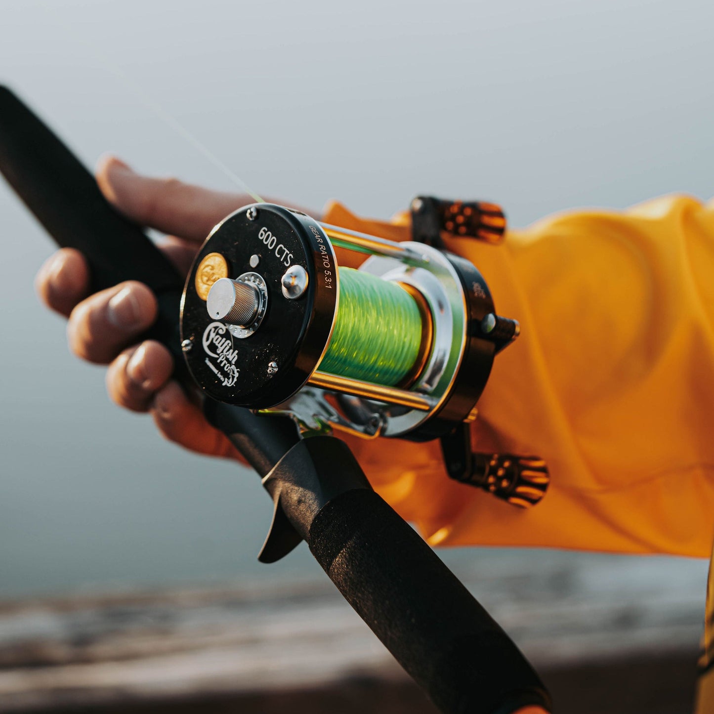 600CTS Round Baitcaster Rod and Reel Combo