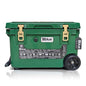 60-Quart Ice Vault Cooler – Limited Edition Green w/ Camo Topper