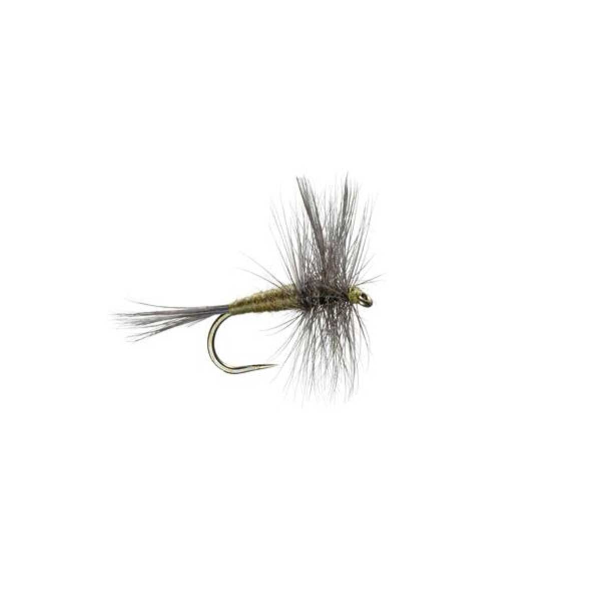 Barbless Blue Winged Olive BWO Trout Dry Fly Fishing Flies - 6 Flies Size 20