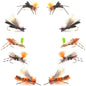 Basics Collection - Foam Hoppers Assortment #2 - 10 Flies - Hook Size 10