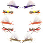 Basics Collection - Chernobyl Ant Hopper Fly Assortment - 10 Flies Size 10