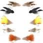Basics Collection - Muddler Minnow Streamers - 10 Flies - Size 4 and 6