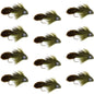 Big Eye Olive Sculpin Streamer Flies - 1 Dozen  - Hook Size 2