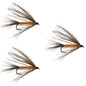 3 Pack Carey Special Soft Hackle Grouse and Orange Wet Fly - Hook Size 10