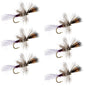 Purple Haze Cripple Mayfly 6 Flies Hook Size 16