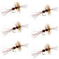 Royal Wulff Cripple Mayfly - Caddis Emerger - 6 Flies Hook Size 20