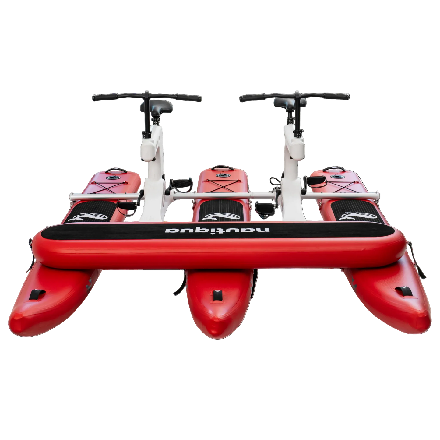 Nautiqua | BORACAY | Premium Catamaran Style Water Bike with Front Pad | 2 Person