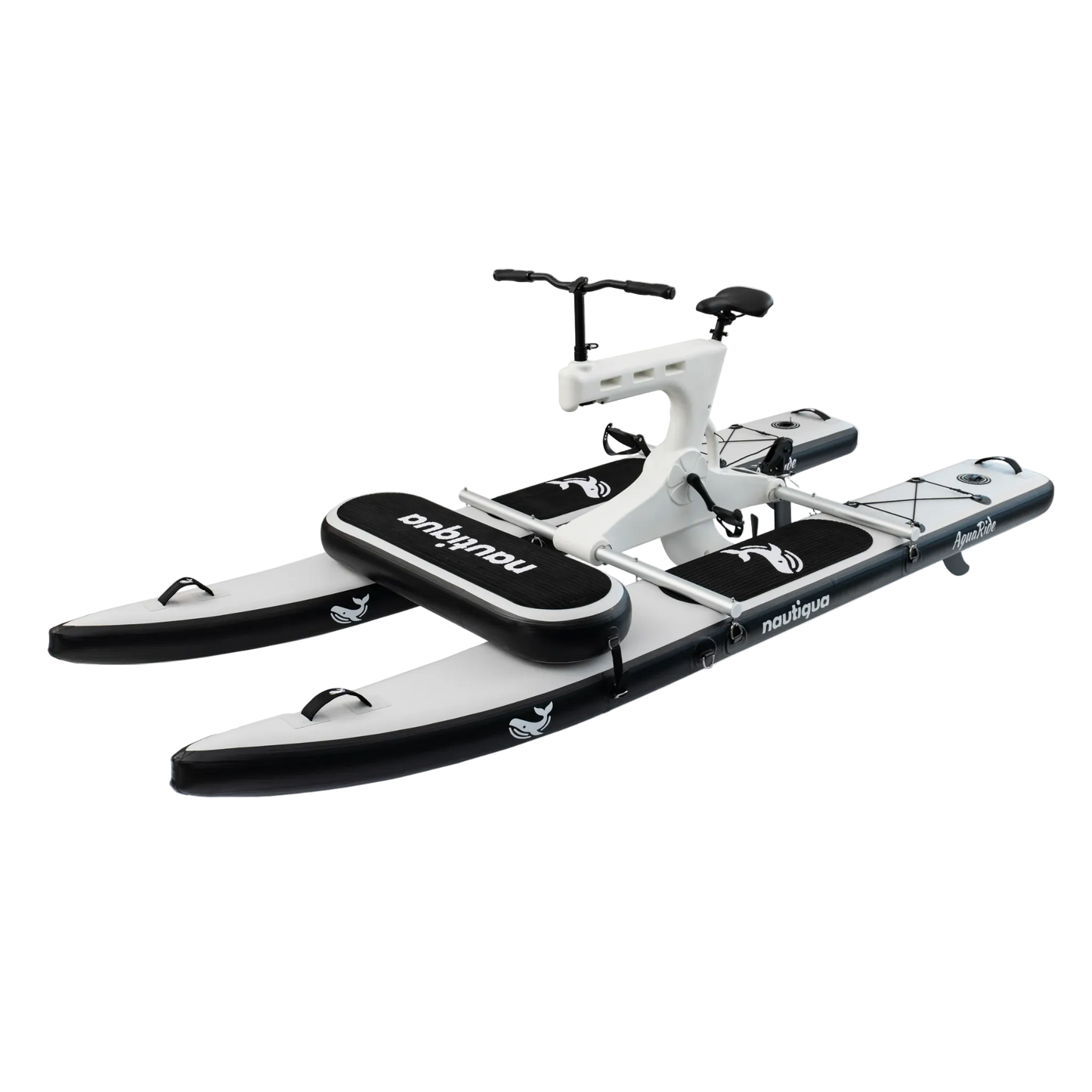 Nautiqua | BORACAY | Premium Catamaran Style Water Bike with Front Pad | 1 Person