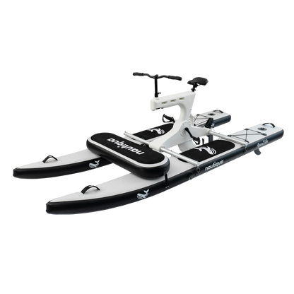 Nautiqua | BORACAY | Premium Catamaran Style Water Bike with Front Pad | 1 Person