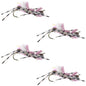 4 Pack Fat Albert Pink Foam Body Grasshopper Fly - Hook Size 10