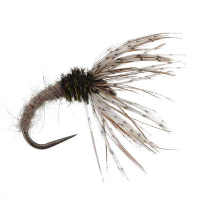 3 Pack Hares Ear Sakasa Kebari - Tenkara Flies - Size 12