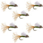 Olive Iris Caddis Emerger Caddis  Trout Dry Fly - 6 Flies Hook Size 16