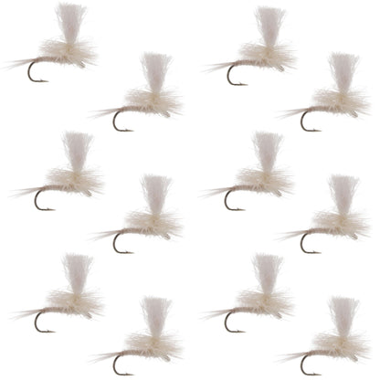 Parachute Light Cahill Classic Trout Dry Fly Fishing Fly - 1 Dozen Hook Size 14