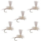 Parachute Light Cahill Classic Trout Dry Fly Fishing Fly - 6 Flies Hook Size 18