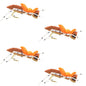 4 Pack Moorish Hopper Brown Tan Foam Body Grasshopper Fly - Hook Size 10
