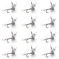 Mosquito Classic Trout Dry Fly Fishing Flies - 1 Dozen Size 16