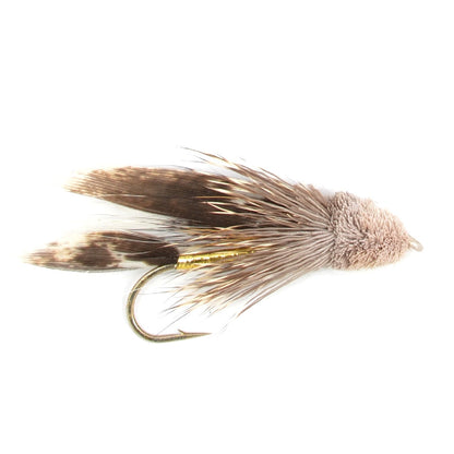 Muddler Minnow Streamer Fly - 6 Flies Size 4