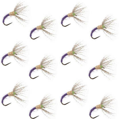 Grave Digger Sakasa Kebari - 12 Tenkara Flies - Size 10