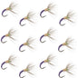 Grave Digger Sakasa Kebari - 12 Tenkara Flies - Size 10