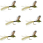Sparkle Dun Baetis Mayfly - 6 Flies Hook size 18