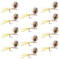Sparkle Dun Pale Morning Dun PMD Mayfly 12 Flies Hook size 18