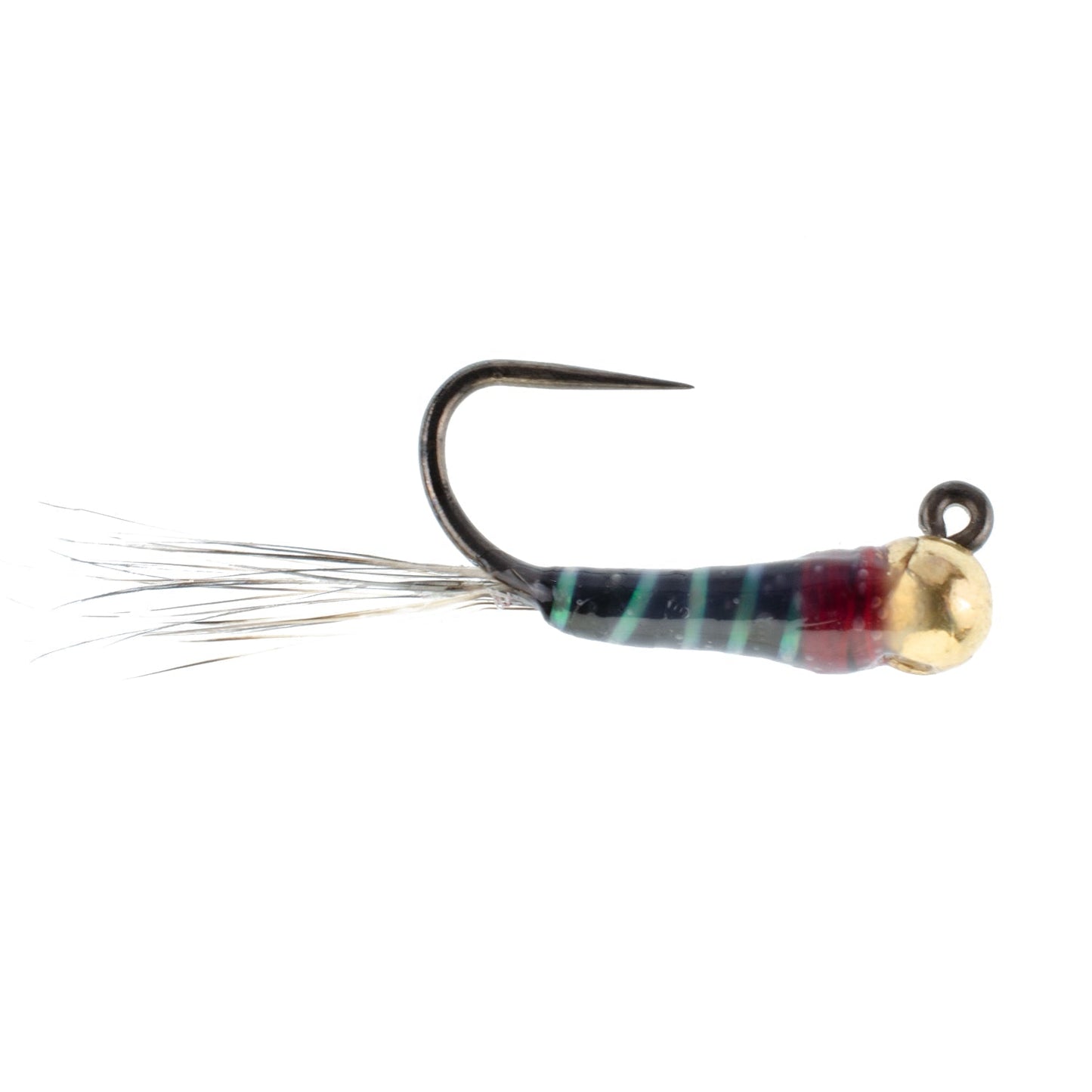 3 Pack Tungsten Black Perdigon Tactical Jig Czech Euro Nymph  - Size 14
