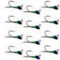 Tungsten Gasolina Perdigon Tactical Jig Euro Nymph 12 Flies Size 16