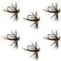 Tungsten Soft Hackle Pheasant Tail Tactical Nymph Euro Jig - 6 Flies Size 12