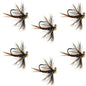 Tungsten Soft Hackle Pheasant Tail Tactical Nymph Euro Jig - 6 Flies Size 16