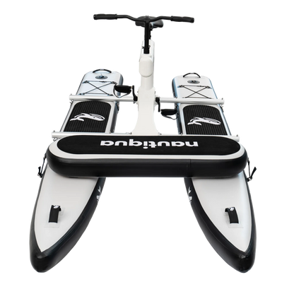 Nautiqua | BORACAY | Premium Catamaran Style Water Bike with Front Pad | 1 Person