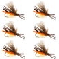 West Fork Salmonfly Stone - Stonefly Dry Fly - 6 Flies Hook Size 6