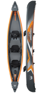 Aqua Marina TOMAHAWK AIR-C 15'8" Inflatable High Pressure Speed Kayak / Canoe