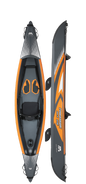 Aqua Marina TOMAHAWK AIR-K 12'4" Inflatable High Pressure Speed Kayak / Canoe