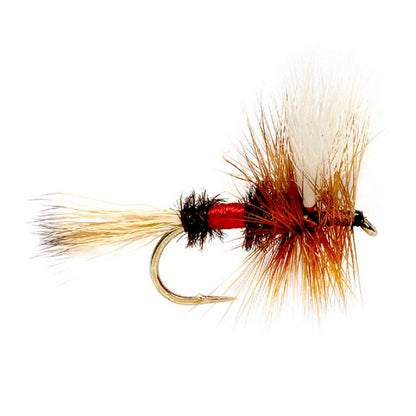 Royal Wulff Classic Trout Dry Fly Fishing Flies - 12 Flies Size 16