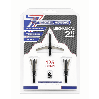 TOTA | 2-Blade Expandable Broadhead | 2.25” Cut | 125 Grain
