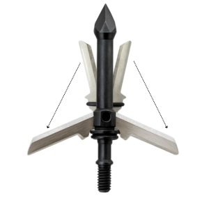 TOTA | 2-Blade Expandable Broadhead | 2.25” Cut | 100 Grain