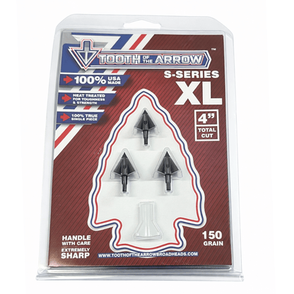 TOTA | 150 grain XL broadhead | 1-3/16-inch solid | fixed blade